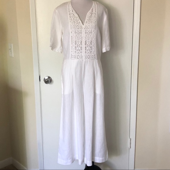 STUNNING 100% LINO JUMPSUIT! - Picture 2 of 8